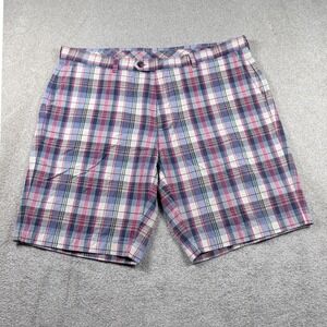 Brooks Brothers Shorts Mens 42 Multi Color Excellent India Madras Plaid 346